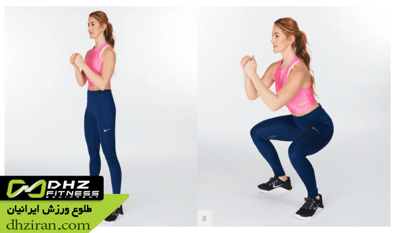 اسکوات Squat : 